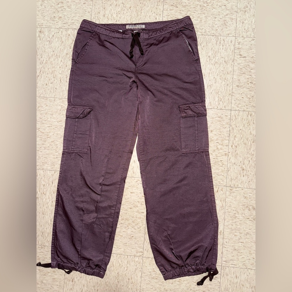 Z. Cavaricci women’s Brown metallic Cargo Pants